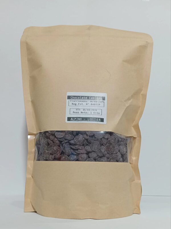 Chocolate Alpino Lodiser Granel Para Cascada Semiamargo