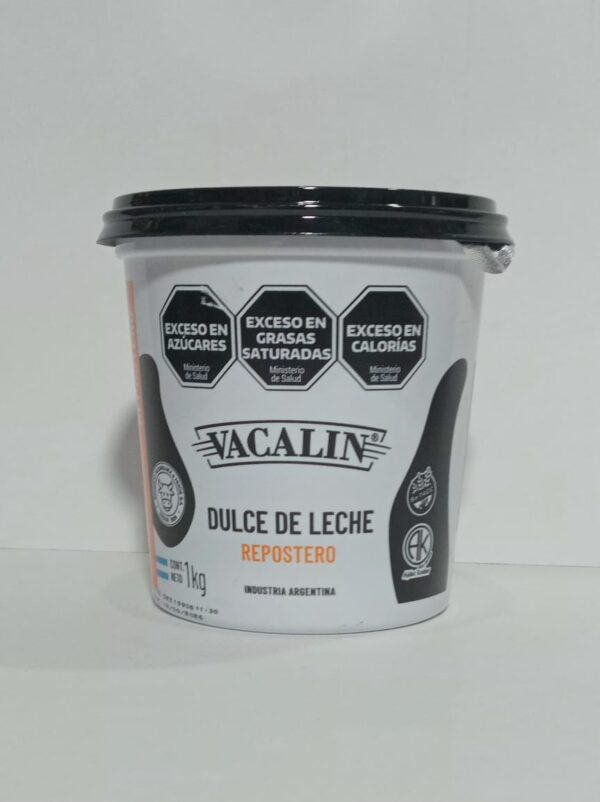 DULCE DE LECHE VACALIN REPOSTERO x1Kg
