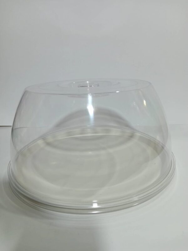 CAMPANA CRISTAL GASTRONOMICA REDONDA CON PLATO x1