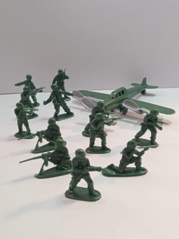 SOLDADOS CON AVION STASIO x12u