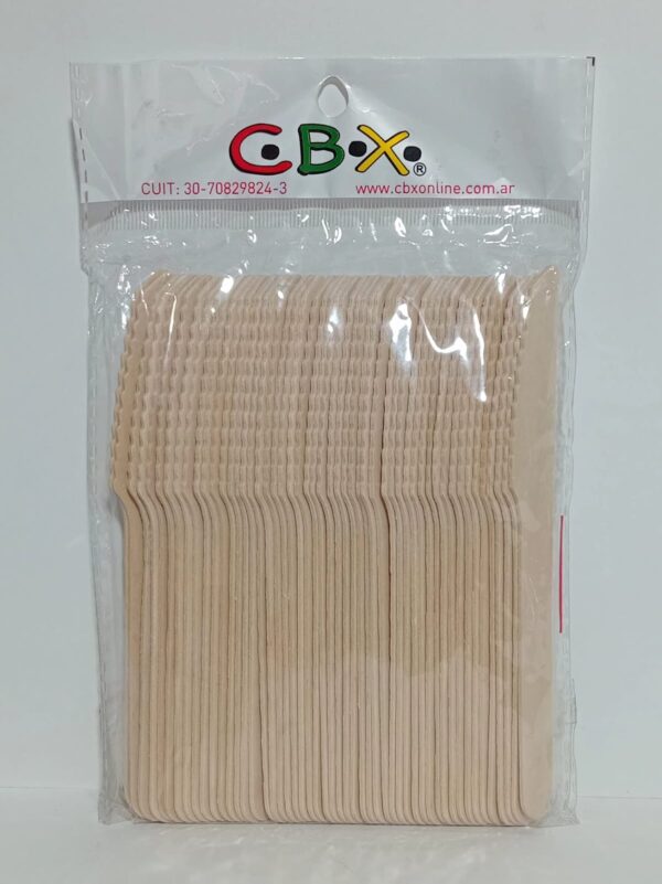 CUCHILLO DE MADERA C.B.X (13 cm) x50und.
