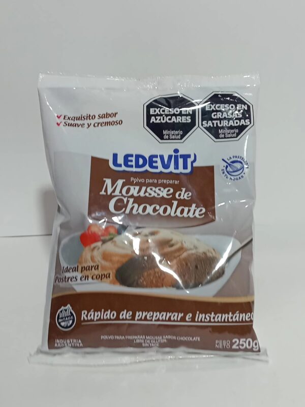 Mousse De Chocolate Ledevit 250Gr