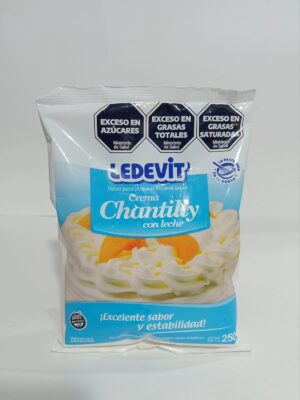 Crema Chantilly Ledevit X250Gr