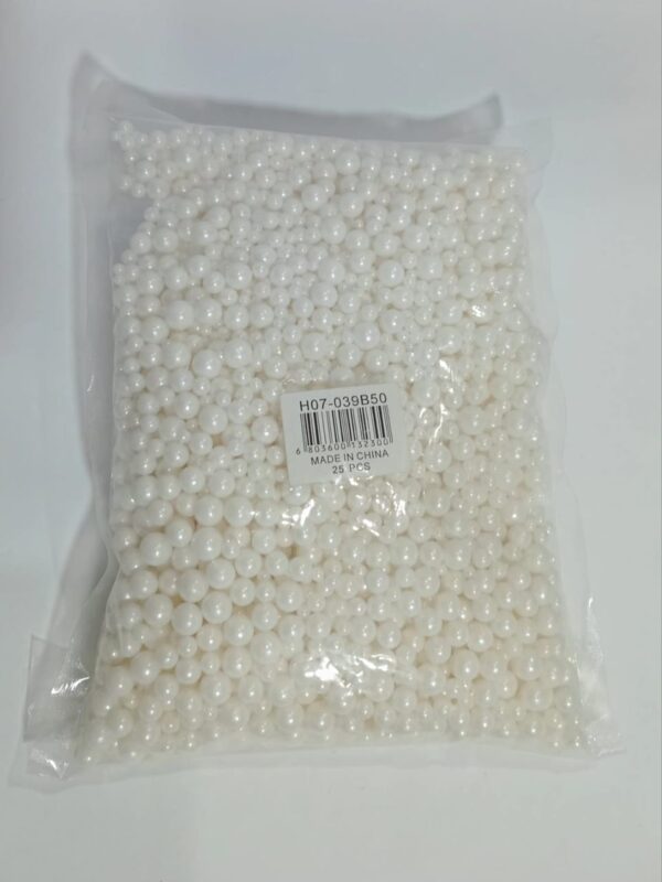Drops Perlas Comestibles Blancas Surtidas X1Kg