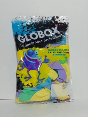 Globo Globox Pastel 12" Multicolor X50