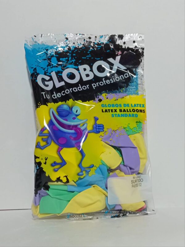 Globo Globox Pastel 12" Multicolor X50