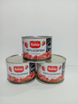 Frutillas Enteras En Lata Bahiax520Gr.