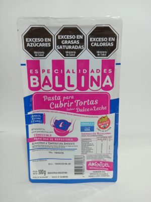 Pasta Ballina Formula H Color Azul X500Grs.
