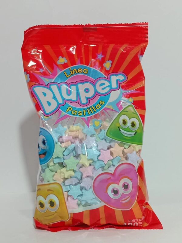 PASTILLAS ESTRELLITAS BLUPER x400gr