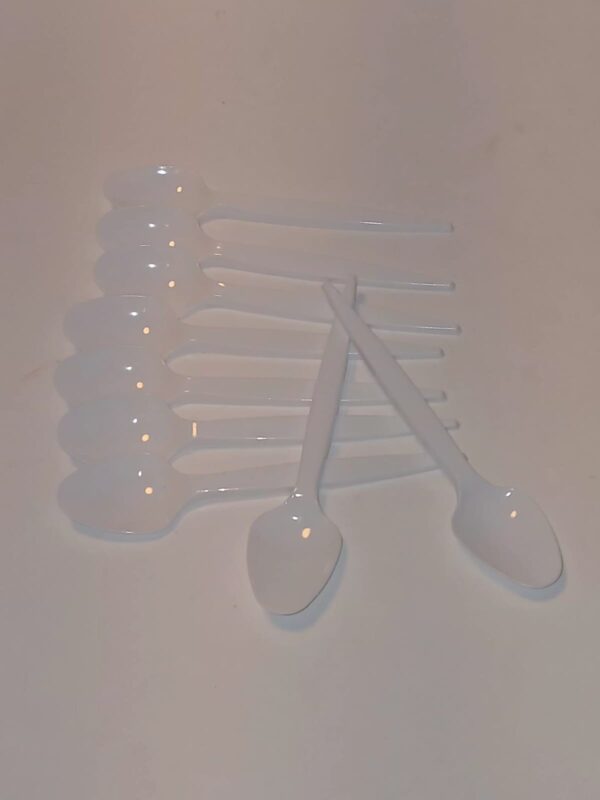 CUCHARA REFORZADA BLANCA (16 Cm) x10