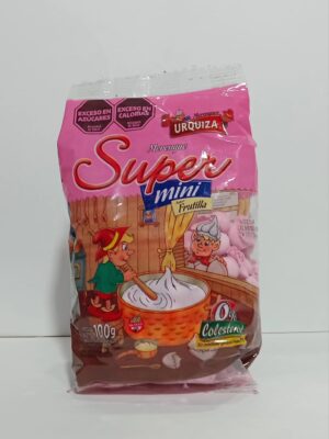 Merengue Urquiza Super Mini Rosa 100 Grs.