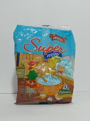 Merengue Urquiza Super Mini Celeste 100 Grs.