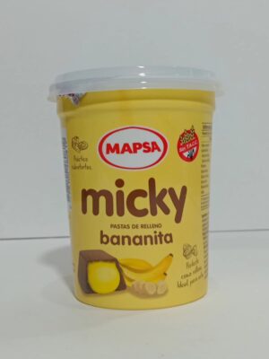 Pasta Mapsa Para Relleno Sabor Banana X450Grs