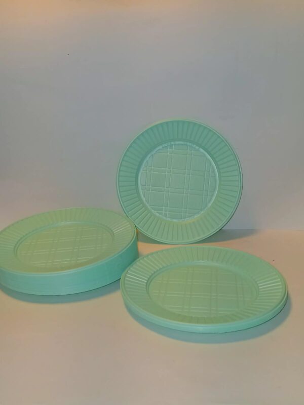 PLATO CHICO PASTEL VERDE AGUA x50