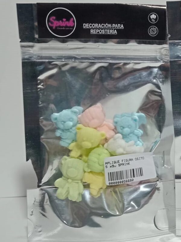 Aplique Figura Ositos X9U Sprink