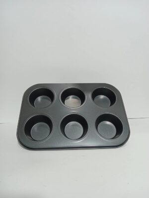 PLACA ANTIADHERENTE 6 CUPCAKES x1
