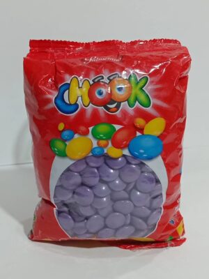 Lenteja Chocolate Mini Palmesano Color Violeta X500Grs