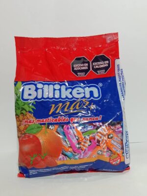 CARAMELO MASTICABLE FRUTAL BILLIKEN x600g