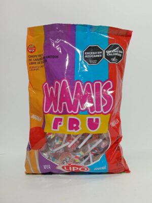 CHUPETIN WAMIS FRUTAL x50u