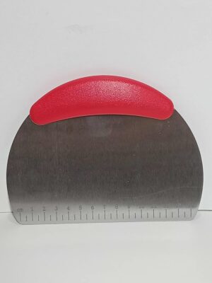 ESPATULA ACERO OVALADA MANGA PLASTICO 16x11 x1