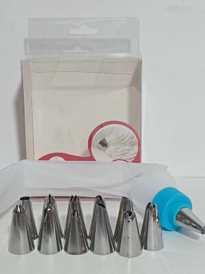 SET 12 PICOS CON MANGA Y CUPLA x1