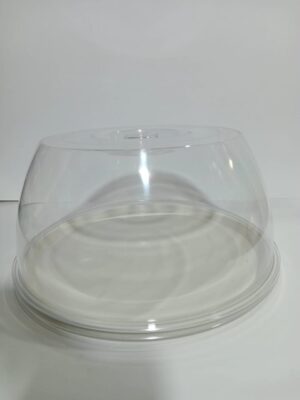 CAMPANA CRISTAL GASTRONOMICA REDONDA CON PLATO x1