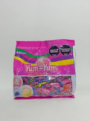 CARAMELO MASTICABLE YUM-YUM SURTIDOS x300gr