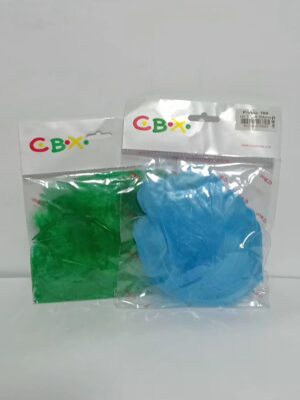 PLUMA ECONOMICA CHICA CELESTE N°3 x50 APROX. art.100 C.B.X