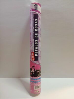 CAÑON CARIOCA BOMBUCHA PETALOS COLOR ROSA 40cm x1 73246