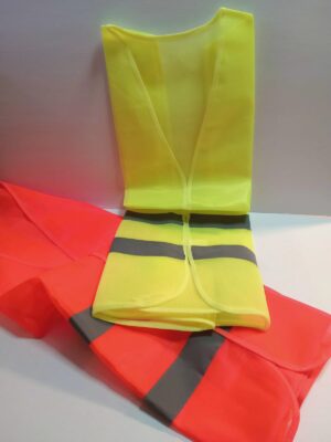 CHALECO REFRACTARIO FIESTA FLUO x1