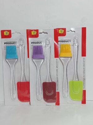 SET ESPATULA Y PINCEL MANGO DE ACRILICO x1