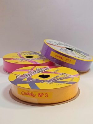 CINTA RASO Nº3 AMARILLO x10mts