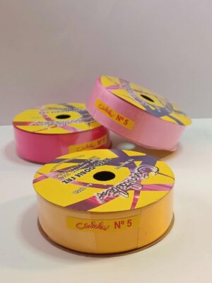 CINTA RASO Nº5 AMARILLO x10mts