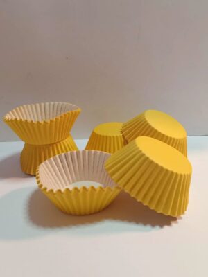 PIROTIN CUPCAKE Nº10 (M-PACK) LISO AMARILLO LIMON CAJA x510 PL1