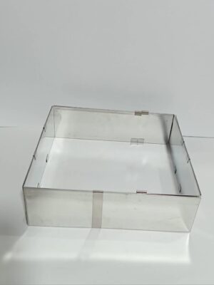 MOLDE POSTRE CUADRADO EXTENSIBLE DOBLE Nº25 x1 1098
