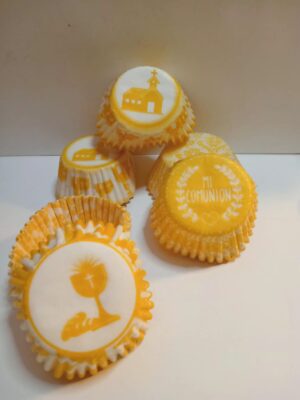 PIROTIN CUPCAKE Nº10 COMUNION (CONVIDA) CAJA x500