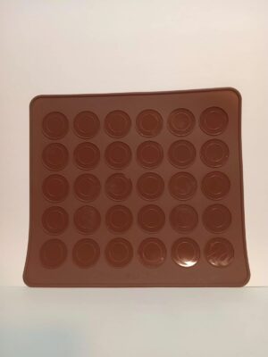 PLACA SILICONADA MACARONS x1