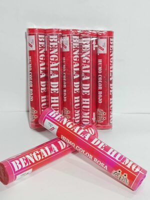 BENGALA DE HUMO ROSA PARTY STORE x5u BHRS