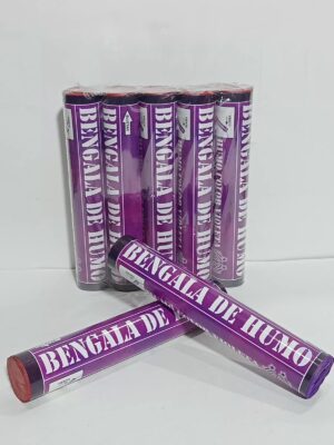 BENGALA DE HUMO VIOLETA PARTY STORE x5u BHVL