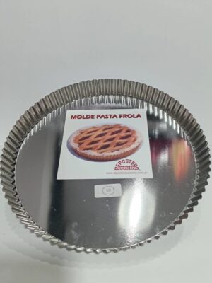 PASTAFROLA DESFONDABLE ALUMINIO N4 30cm x1 R.C
