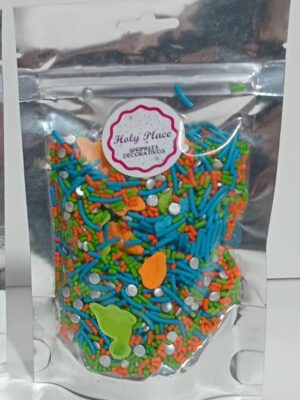 SPRINKLES DECORATIVOS HOLY PLACE DINOSAURIOS x100grs