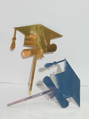 PINCHE FIBROFACIL EGRESADO DORADO x1