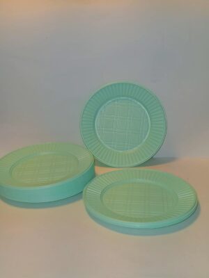 PLATO CHICO PASTEL VERDE AGUA x50