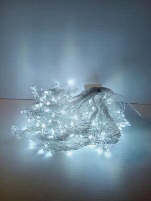 LUZ LED CORTINA 240 BLANCA CALIDA (8 FUNCIONES) 3 x2mts x1