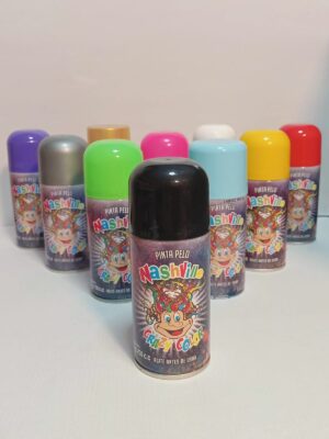 PINTURA AEROSOL PARA PELO NASHVILLE CRAZY COLOR NEGRA x1