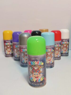 PINTURA AEROSOL PARA PELO NASHVILLE CRAZY COLOR VERDE x1