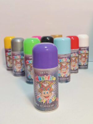 PINTURA AEROSOL PARA PELO NASHVILLE CRAZY COLOR VIOLETA x1