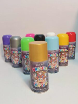 PINTURA AEROSOL PARA PELO NASHVILLE CRAZY COLOR DORADO x1