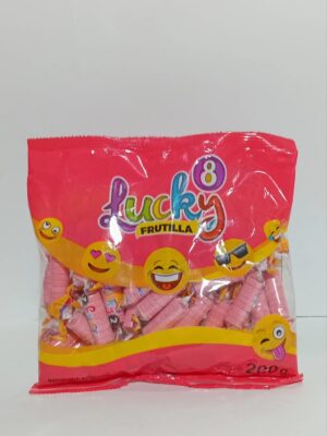 PASTILLA LUCKY 8 ROSA x200grs.