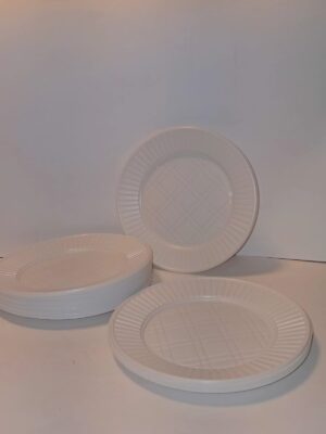 PLATO CHICO BLANCO ECONOMICO x50